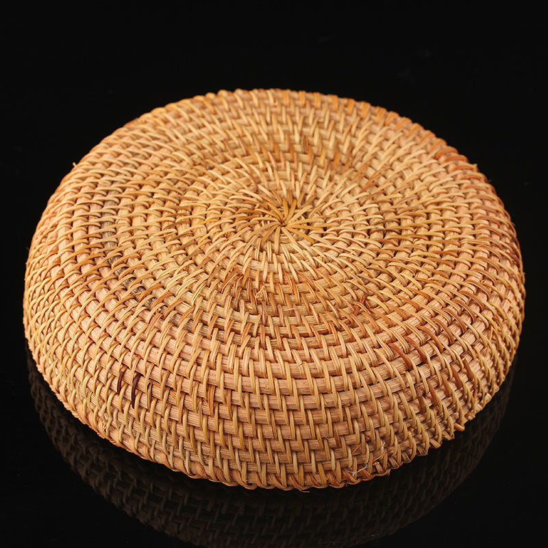 Woven Fruit Basket Snack Candy Basket Tea Tray Storage Basket Bread Tray